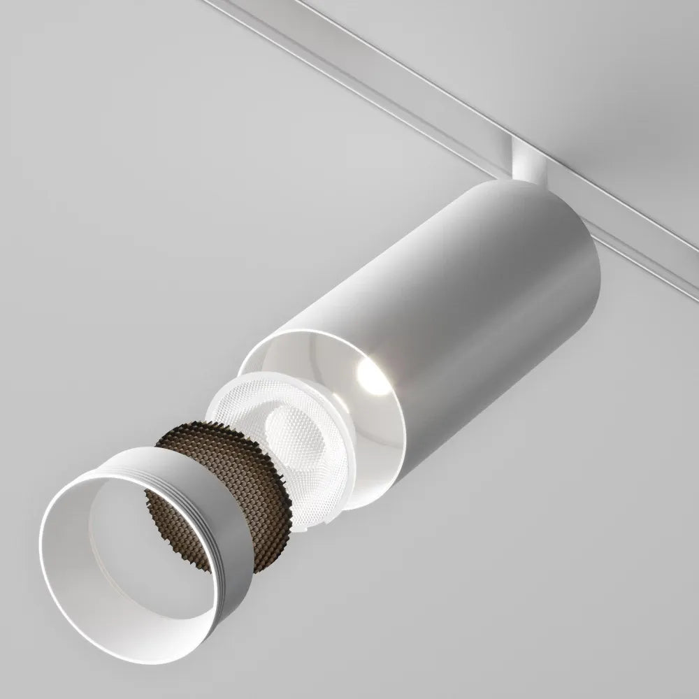 Inel decorativ pentru spot Focus LED 20W din Aluminiu Alb