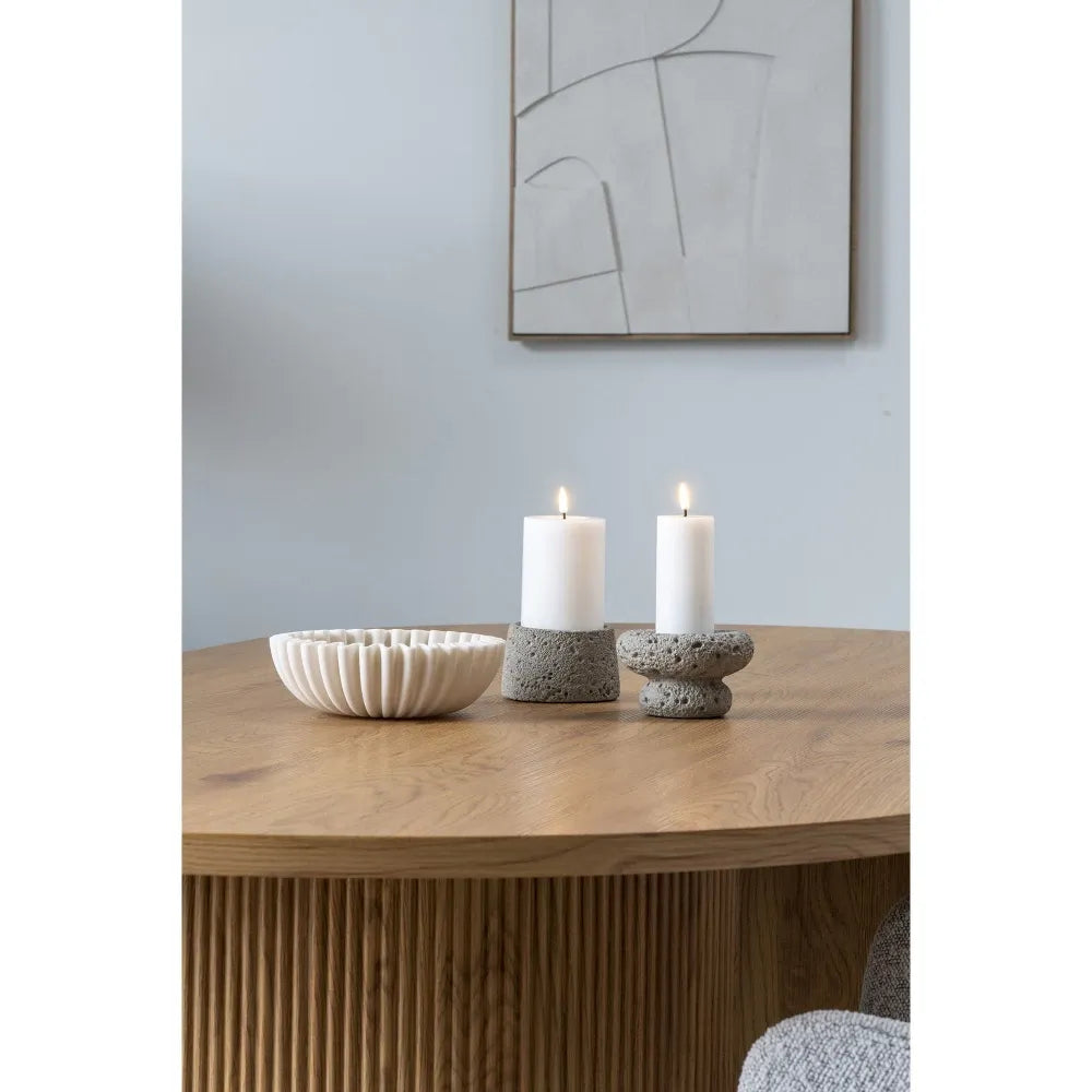 Bol decorativ din Polirasina Crem H6,5xD20cm HN0889