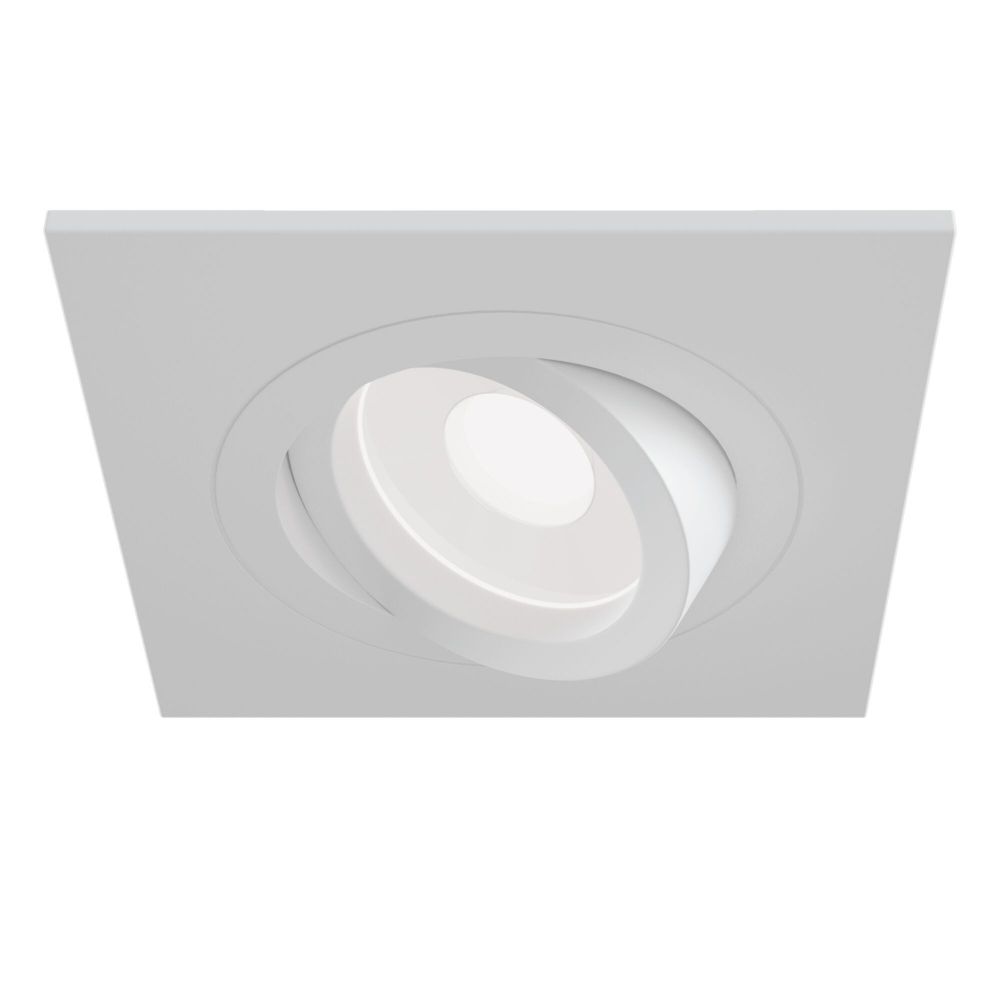 Spot incastra din Aluminiu Alb L10xH6cm Atom
