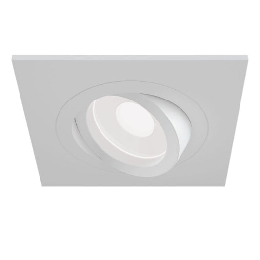 Spot incastra din Aluminiu Alb L10xH6cm Atom