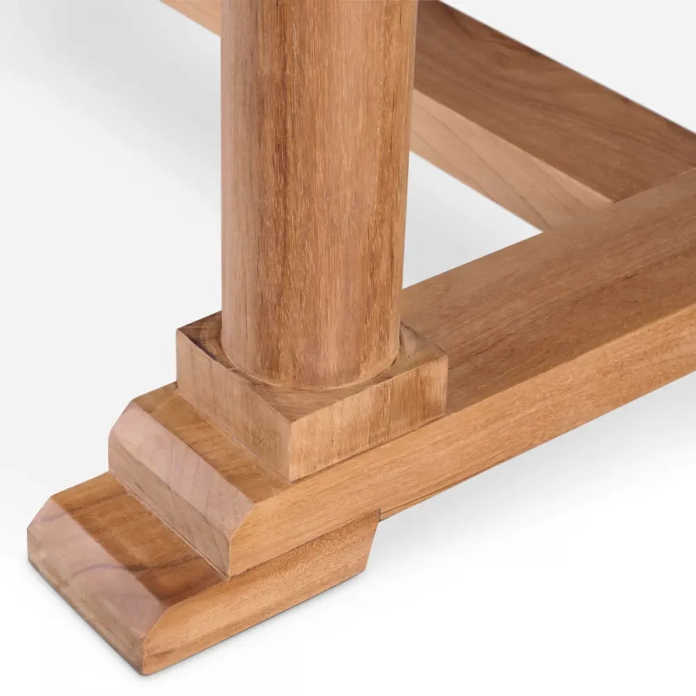 Masa de exterior din Lemn de tec Maro H75xL240cm Bell Rive Eichholtz