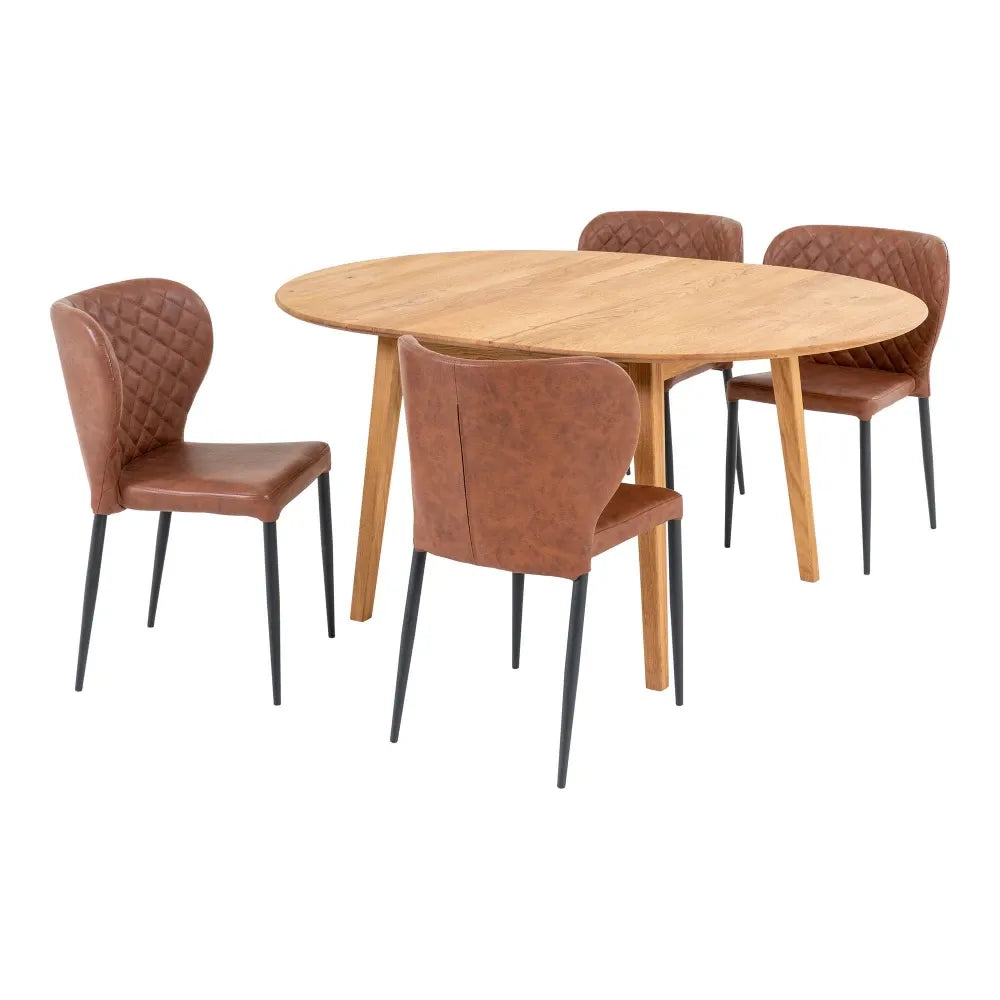 Set masa extensibila cu 4 scaune Metz and Pisa