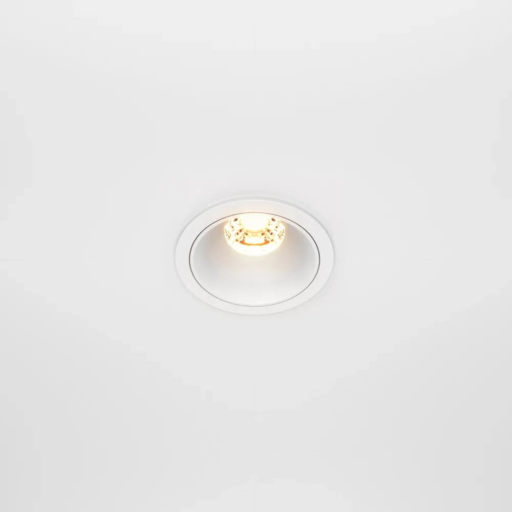 Spot incastrat din Aluminiu Alb H5.2xD6.5cm 10W 500lm 2700k Alfa LED