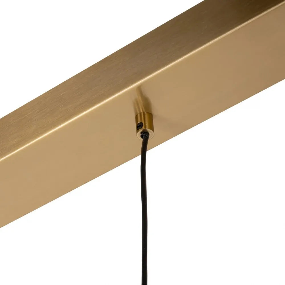 Lustra din Metal/Alabastru Auriu/Alb L150xH185cm Elaris Richmond interiors