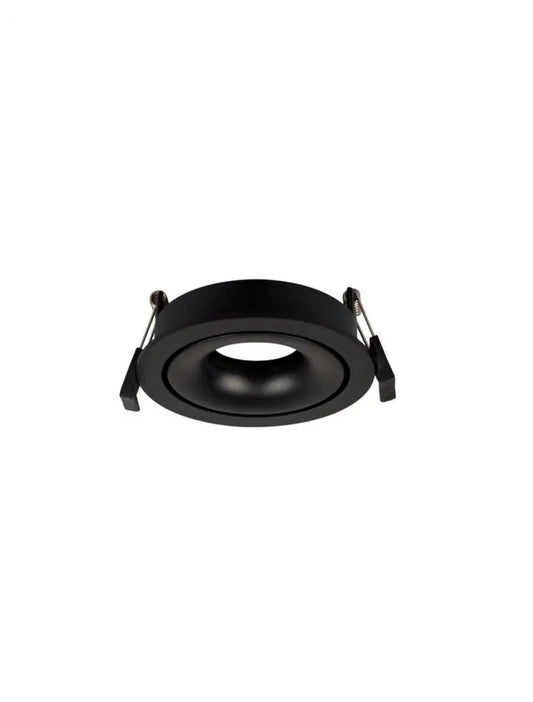 Spot incastrat din Aluminiu Negru H4.1xD11cm IP20 50W GU10 Enzo