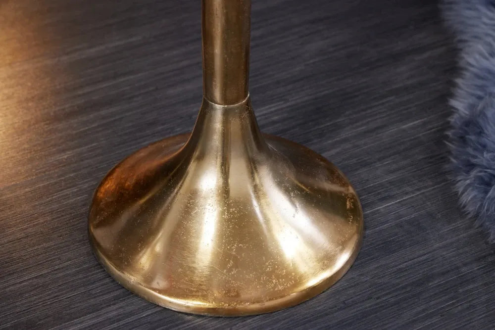 Frapiera inalta din Metal Auriu H80xD29cm Champagne
