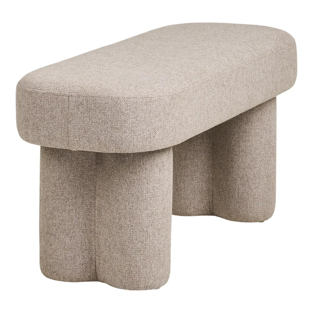 Bancheta din Stofa Bej L36xH45cm Weston