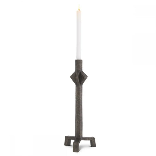 Suport lumanare din Metal Bronz L16.5xH50cm Conti L Eichholtz