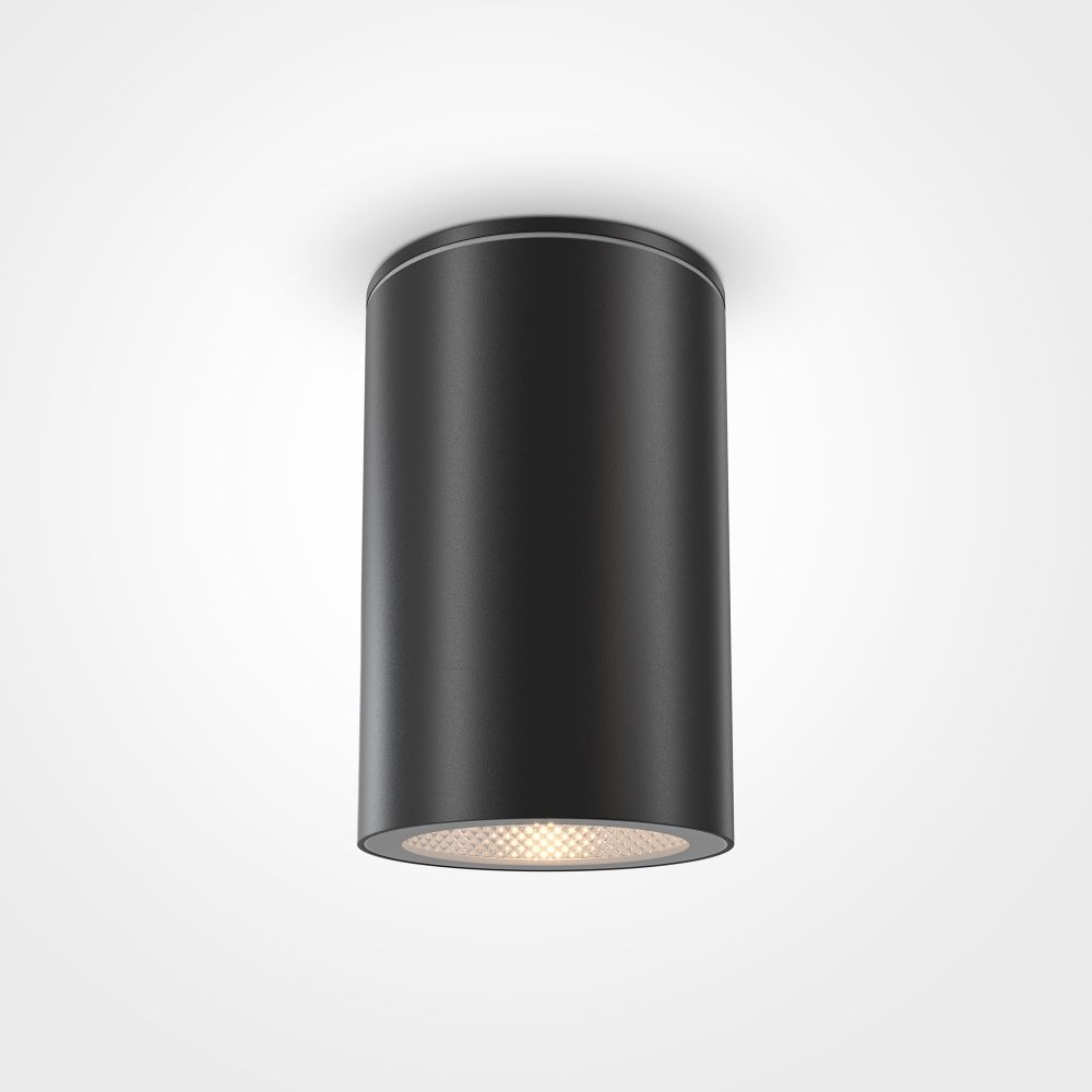 Spot aplicabil din Aluminiu Negru GU10 50W D7xH10cm Roll