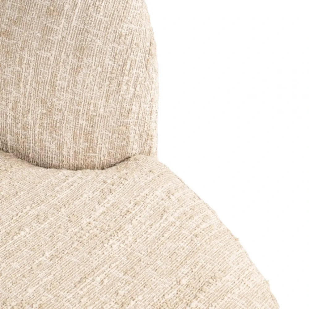 Coltar cu orientare dreapta tapitata cu stofa Bej 320x170cm Pandora Richmond interiors