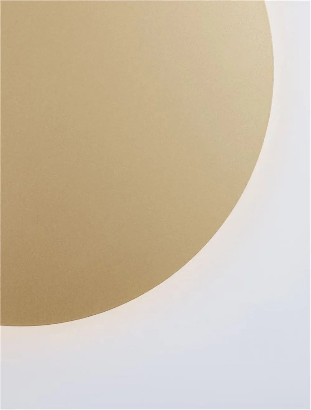 Aplica de perete din Aluminiu Auriu H30xL30cm IP20 22.5W 2300lm 3000k CYRCLE