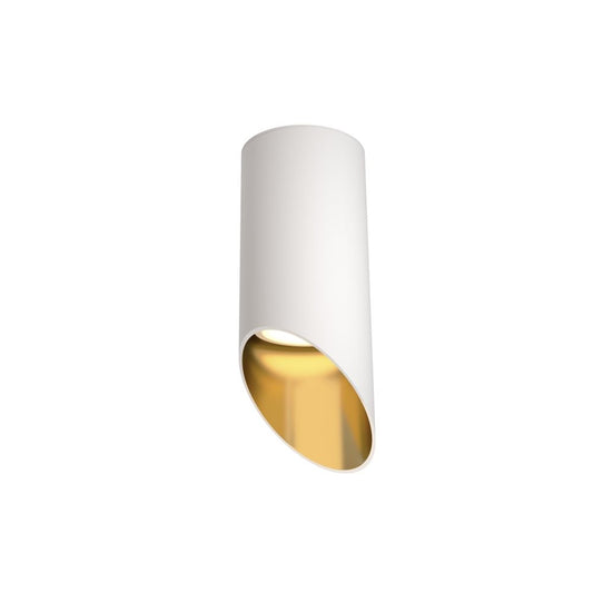 Spot aplicabil din Aluminiu Alb GU10 35W D6xH15cm Lipari