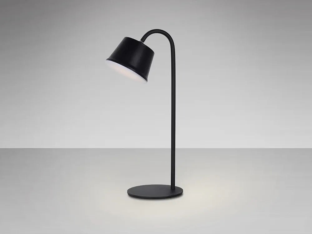 Veioza din Metal Negru H34xL12cm Cuco