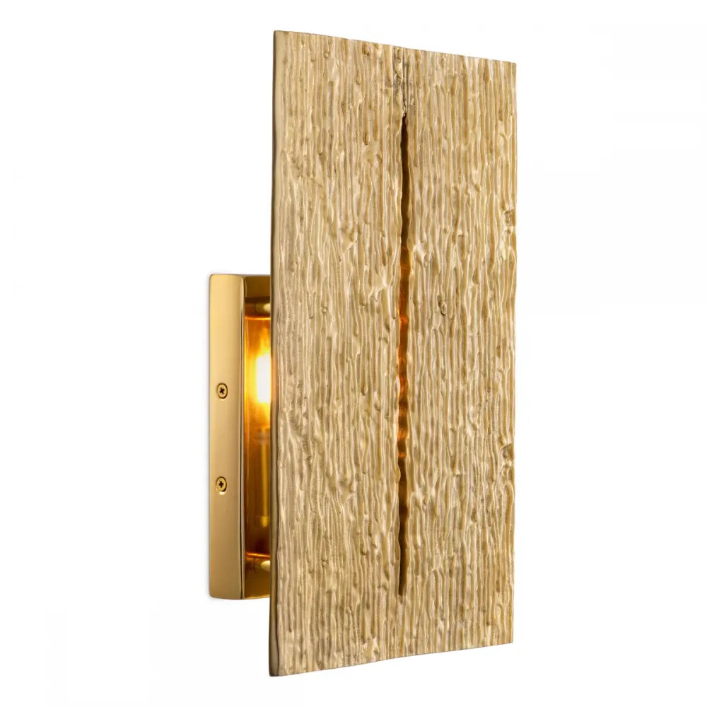 Aplica de perete din Metal Alama H34.5xL20cm Prato Eichholtz