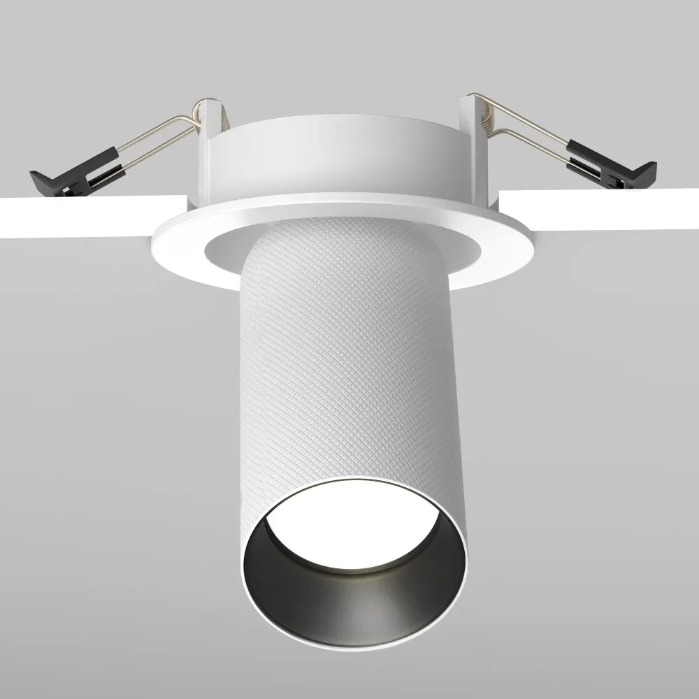 Spot incastrat din Aluminiu Alb H14.1xD5.4cm 10W Artisan