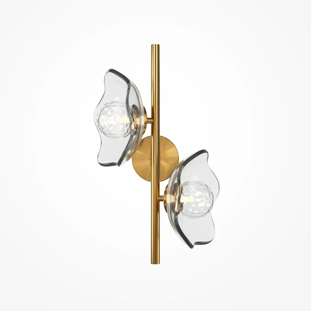 Aplica perete din Metal Alama H45xL19.5cm Miracle
