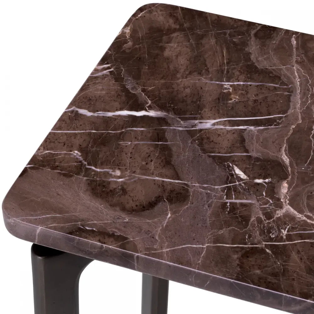 Consola din Marmura Maro si Metal Bronz L150xH74cm White House Eichholtz