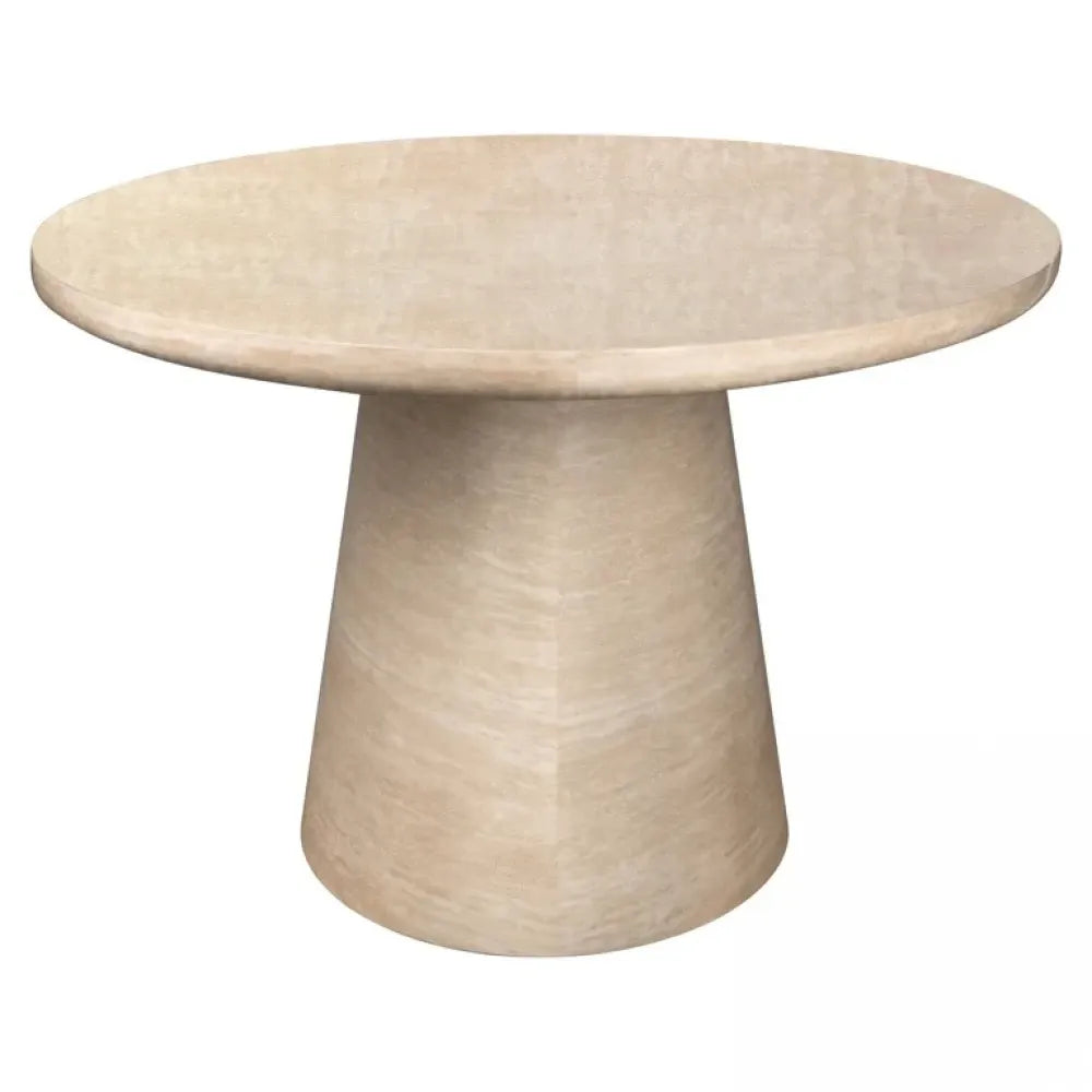 Masa Ovala de 6-8 persoane din travertin artificial L240xH75cm Fictus Richmond Interiors