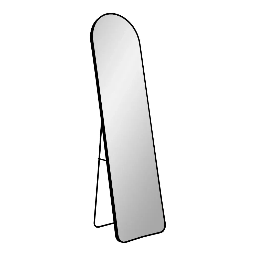 Oglinda de podea cu rama din Metal Negru 150x40cm Madrid
