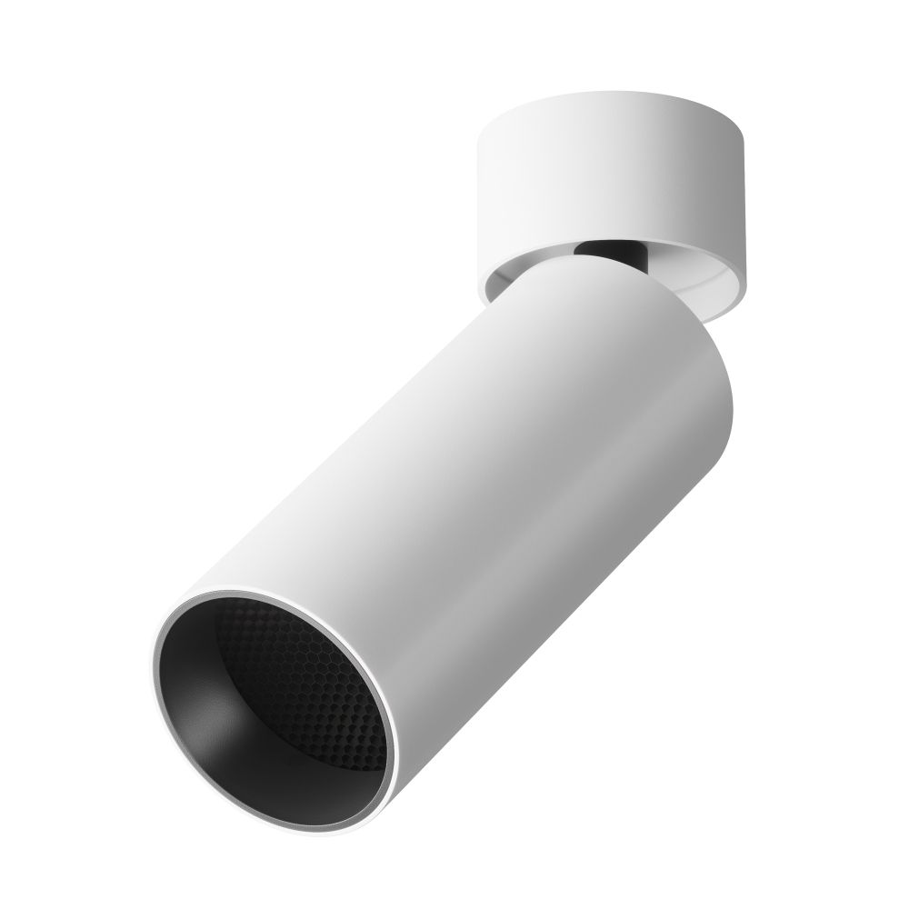 Spot aplicabil din Aluminiu Alb 12W 900lm 3000k D5xH16cm FOCUS LED