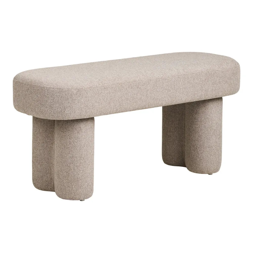 Bancheta din Stofa Bej L36xH45cm Weston