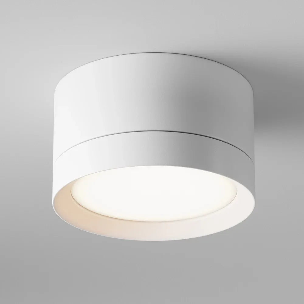 Spot aplicabil din Aluminiu Alb H5xD8.5cm IP 20 GX53 15W Hoop