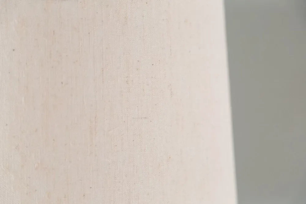 Veioza din Abaca Maro si Textil Crem H80xD40cm Seven Seas