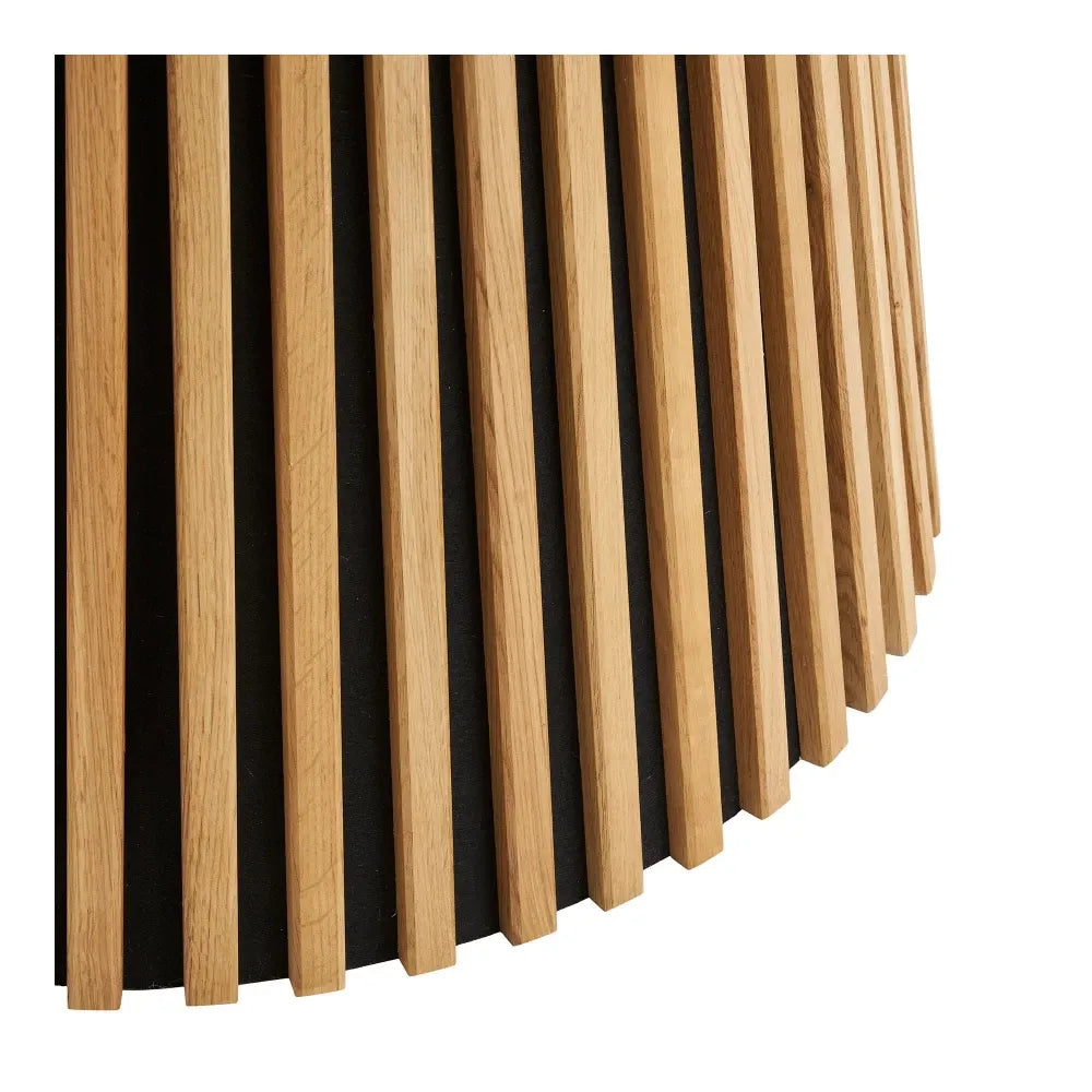 Masa din Furnir de stejar/MDF Maro D140xH75cm Osaka