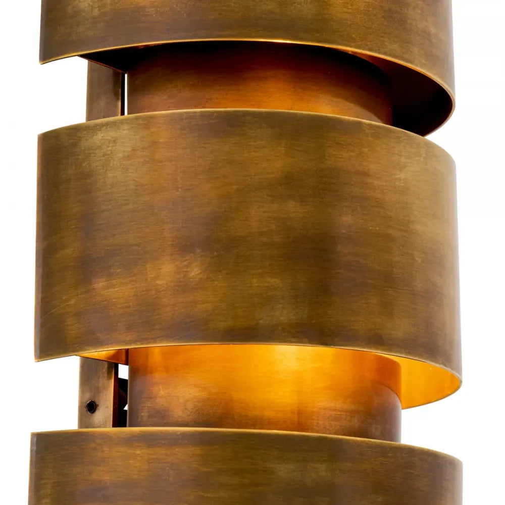 Aplica de perete din Metal Alama atichizata H65xL17cm Manetti L Eichholtz