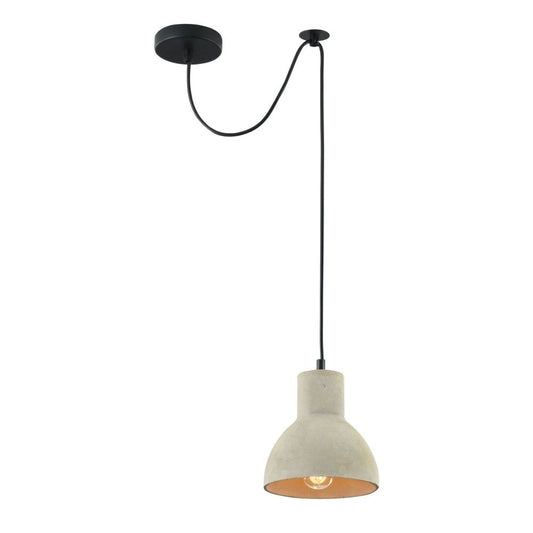 Pendul cu inaltime reglabila din Beton Gri D16xH222cm Broni