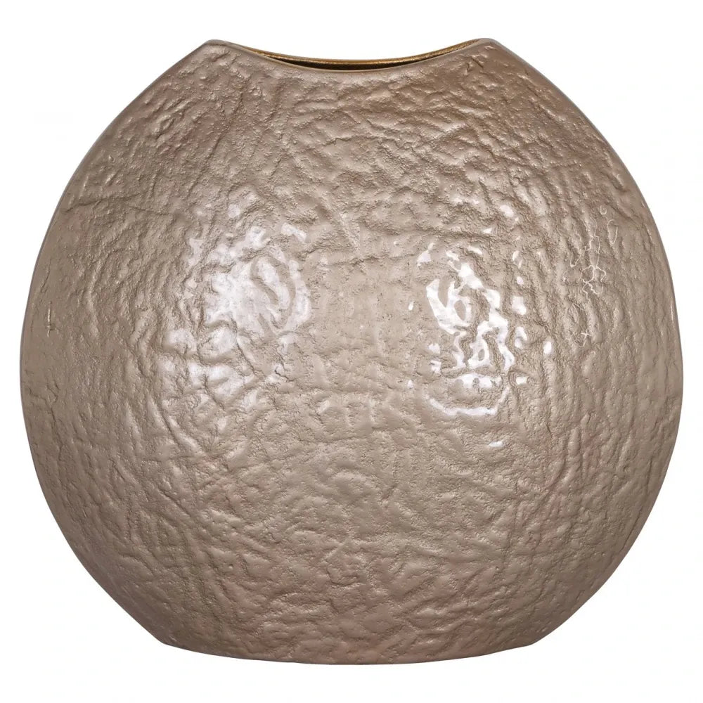 Vaza decorativa din Aluminiu Bej L38xH35cm Jaya Richmond interiors