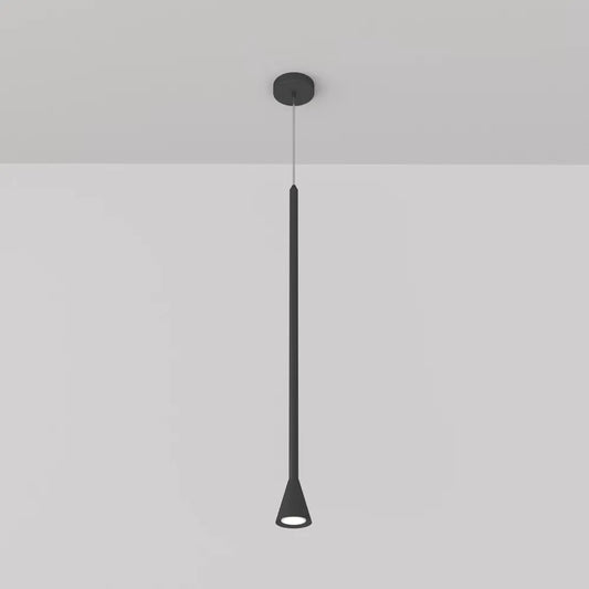 Pendul din Metal Negru H180xD7.5cm IP 20 GU10 40W Arrow