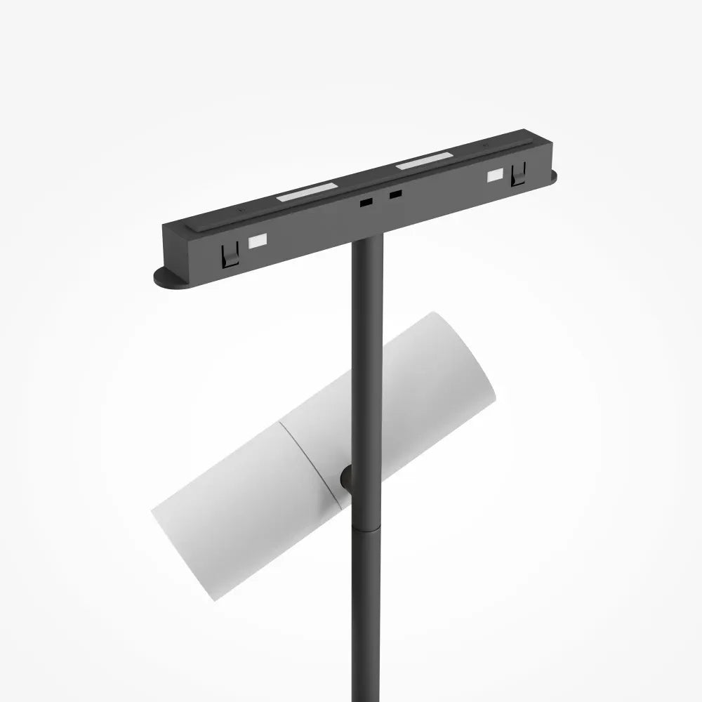 Spot dimabil smart pentru sina Exility din Aluminiu Alb/Negru H36.2xL19.3cm 24W 1802lm 2700-6000k Elti Duo