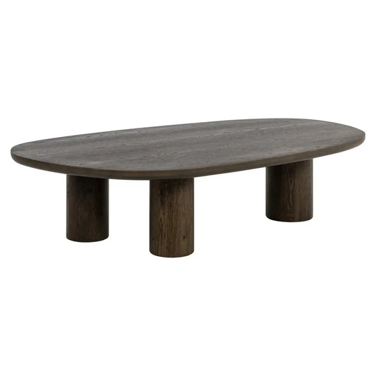 Masuta de cafea din Furnir de stejar Maro L150xH36cm Ellington Richmond interiors