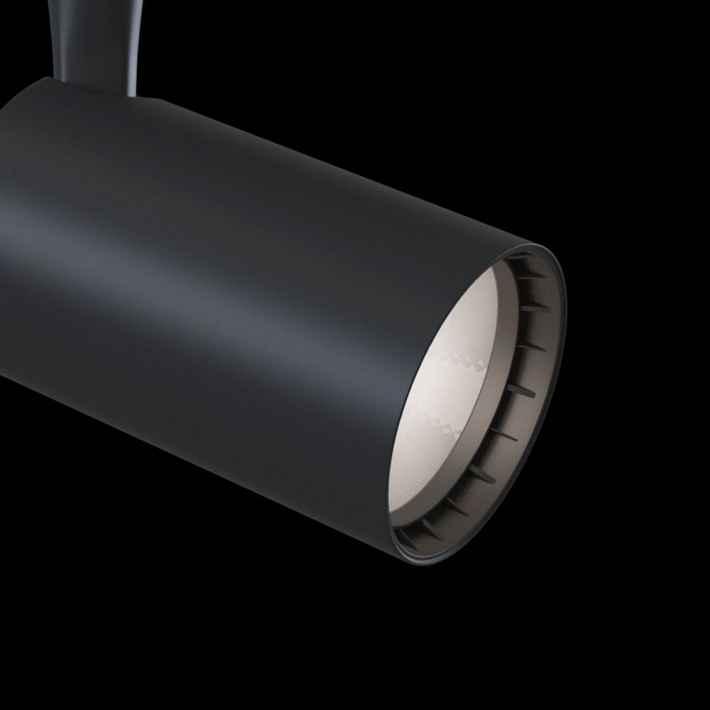 Spot sina din Aluminiu Negru L10xH13cm Vuoro 3000k