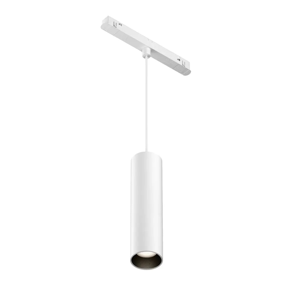 Pendul pentru sina Exility din Aluminiu Alb H121.8xL20cm 12W 1090lm 4000k Focus LED