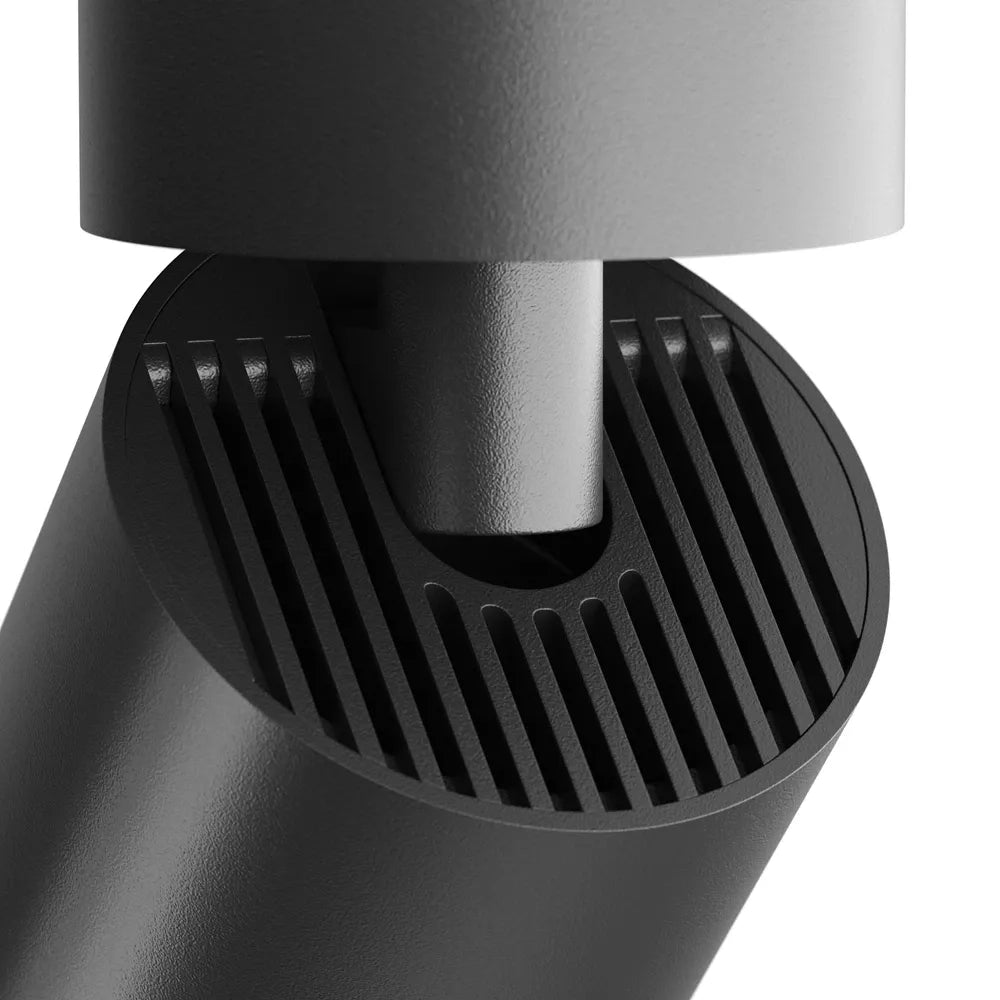 Spot aplicabil dimabil din Aluminiu Negru H16xD5cm IP 20 12W 900lm 3000k FOCUS LED