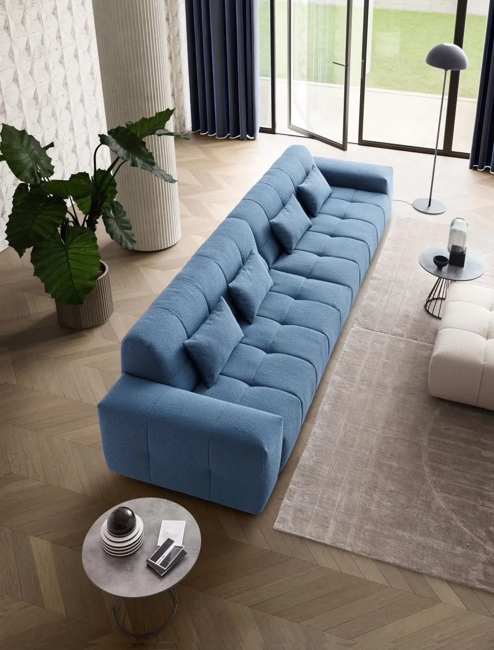 Coltar fix in forma de L modular L520cm Collins