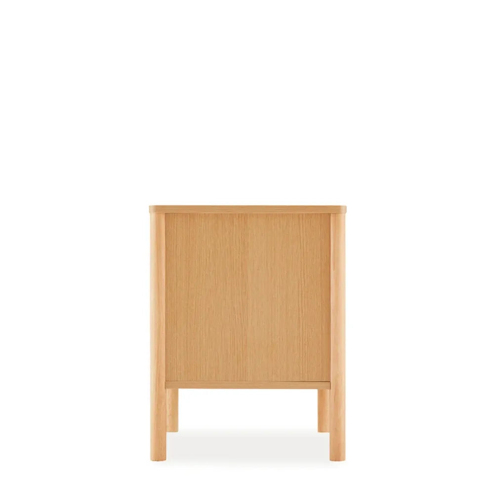 Noptiera cu sertare Treviso de culoare natural L60xH55cm