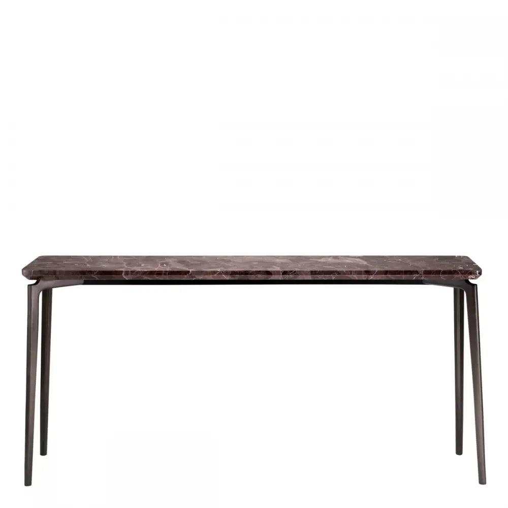 Consola din Marmura Maro si Metal Bronz L150xH74cm White House Eichholtz