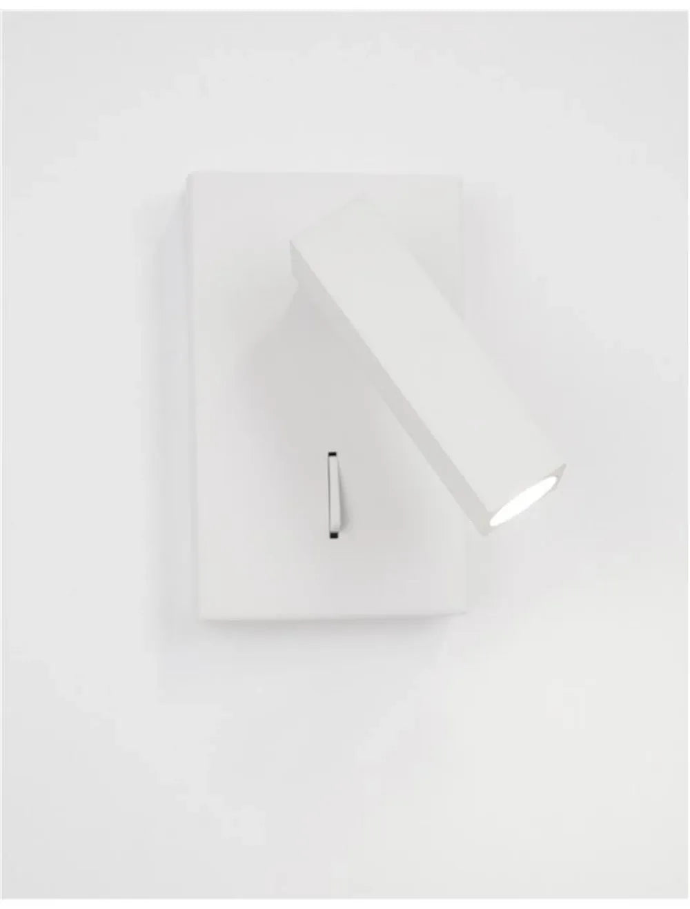 Aplica de perete din Aluminiu Alb H14.5xL9cm IP20 3W 180lm 3000k DONA