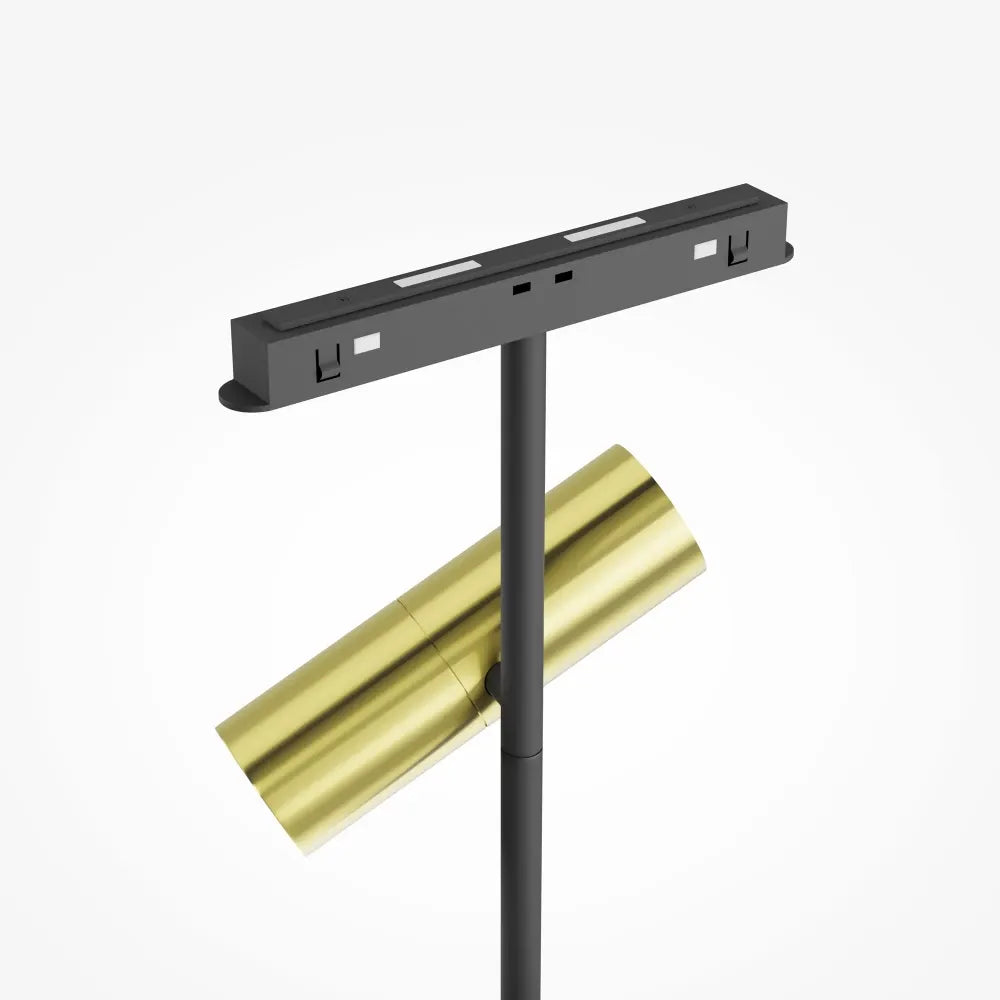 Spot dimabil smart pentru sina Exility din Aluminiu Negru/Alama H36.2xL19.3cm 24W 1624lm 2700-6000k Elti Duo