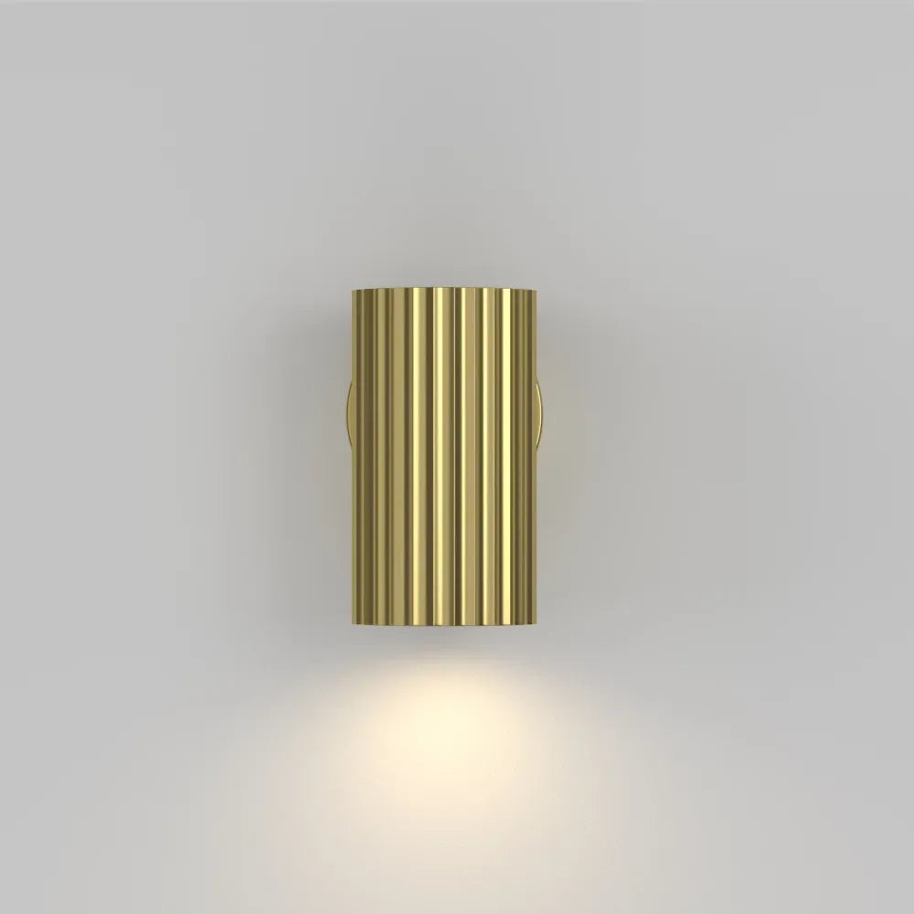 Aplica perete din Aluminiu Alama H10xD5.6cm Calipso