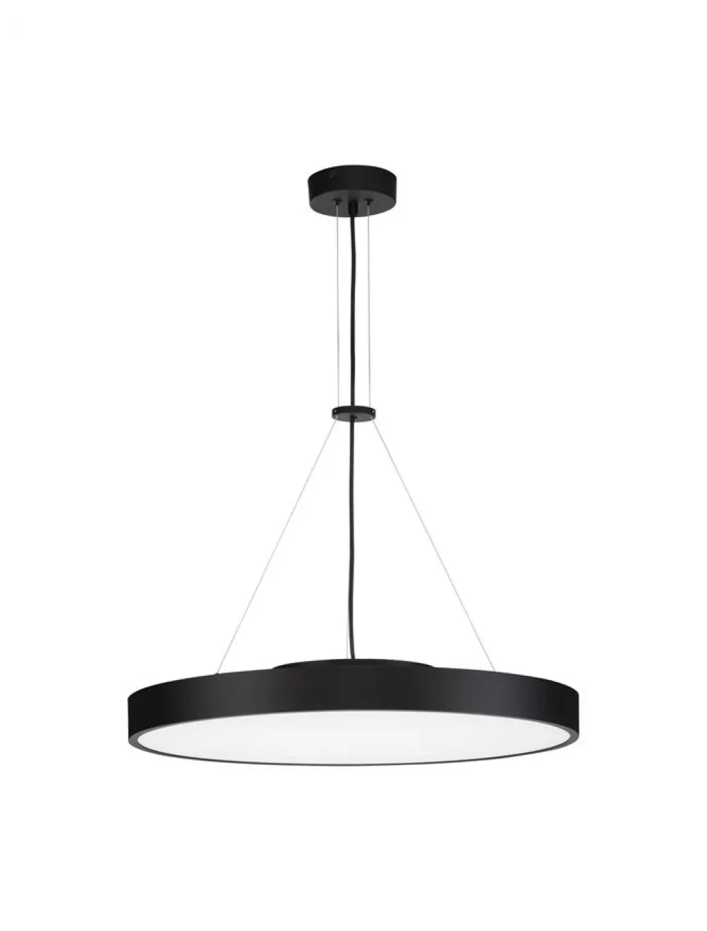Pendul din Aluminiu Negru H5,5-120xL60cm IP20 40W 4491lm 3000k PERFECT