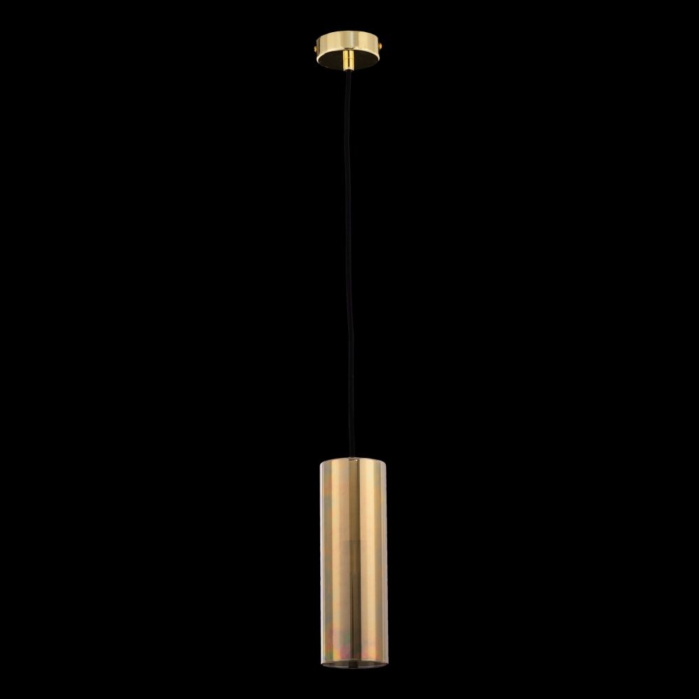 Pendul cu inaltime reglabila din Sticla Auriu D8xH178cm Gioia