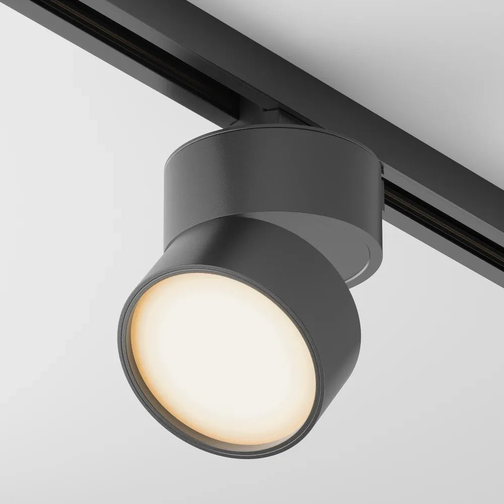 Spot pentru sina Unity din Aluminiu Negru H11xD8.5cm 12W 781lm 2700k ONDA