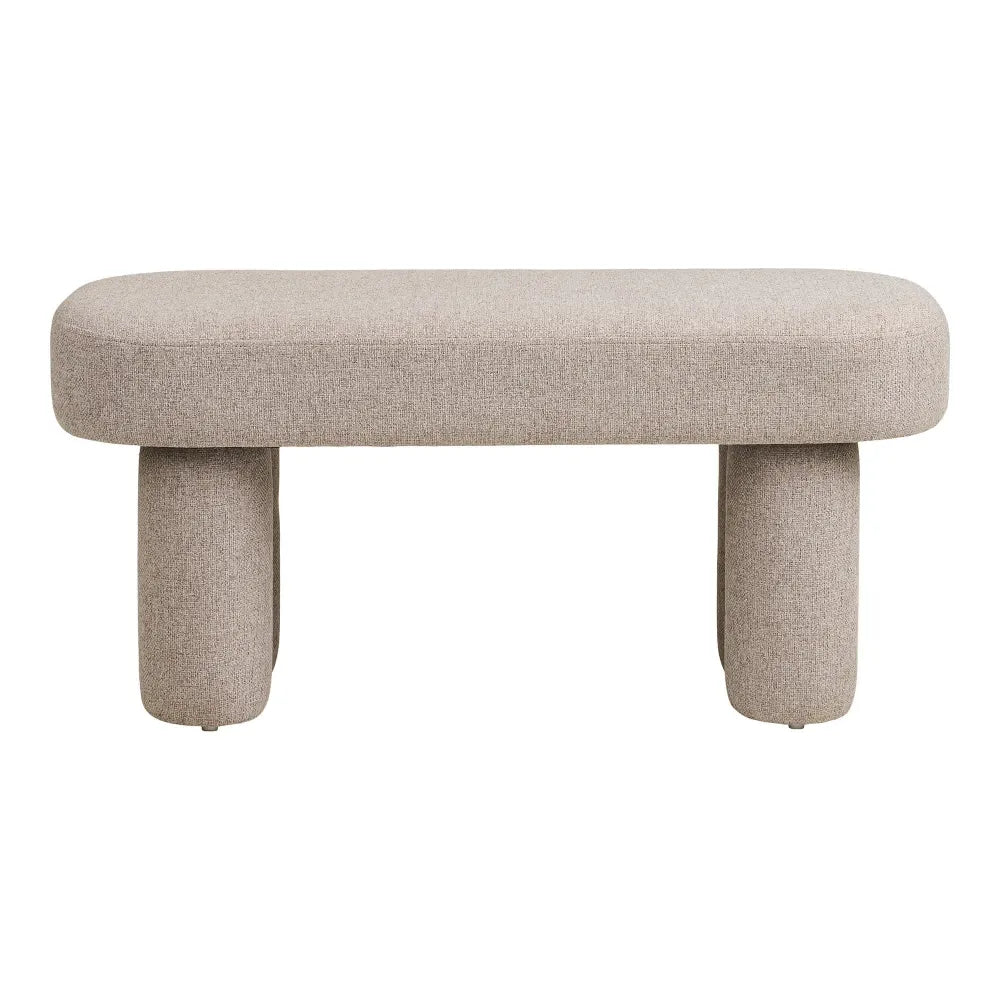 Bancheta din Stofa Bej L36xH45cm Weston