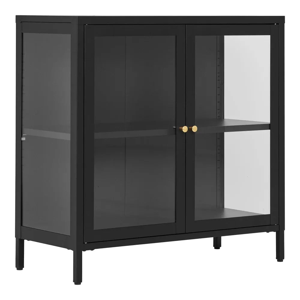 Comoda din Metal Negru L80xH80cm Dalby