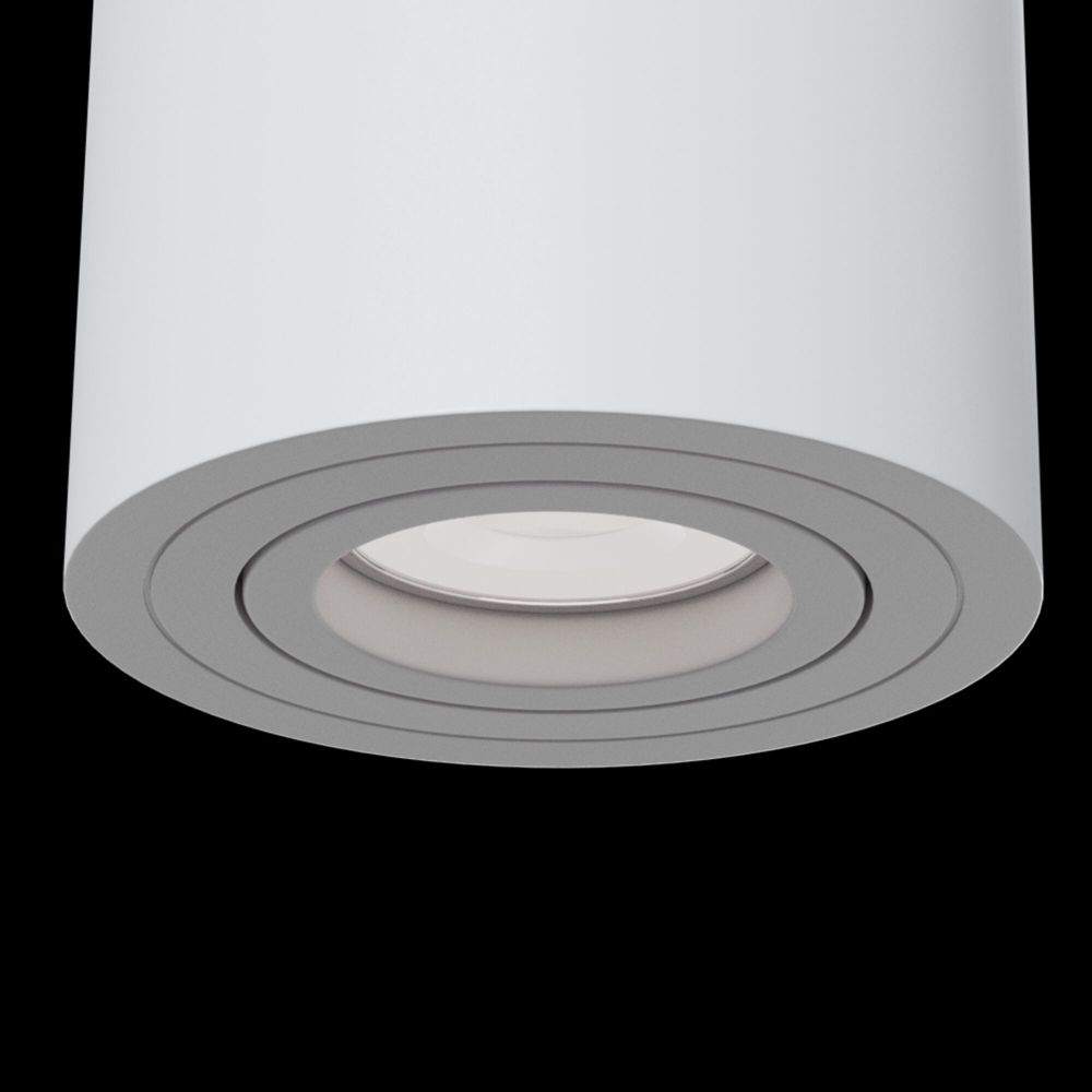 Spot aplicat din Aluminiu Alb D9xH12cm Alfa