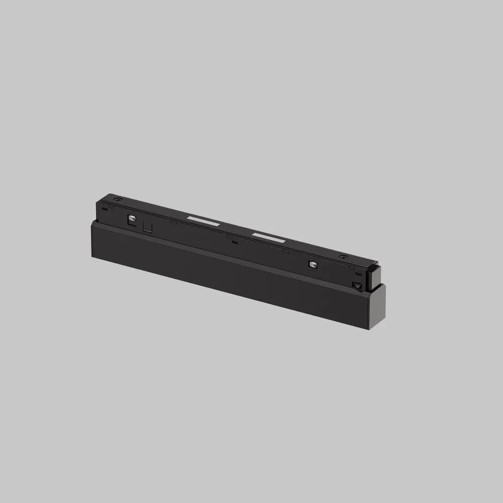 Spot pentru sina Exility din Aluminiu Negru H4.6xL21.9cm 12W 474lm 3000k Parete